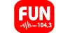 Logo for Fun Radio 104.3