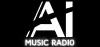 Logo for AI MUSIC RADIO – DONALD TRUMP
