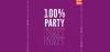 Logo for Hit Radio 100% Party