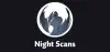 Logo for Night Scans Radio