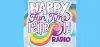Logo for Dash Radio – Happy Fun Time Rainbow