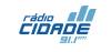 Logo for Rádio Cidade 91.1 FM