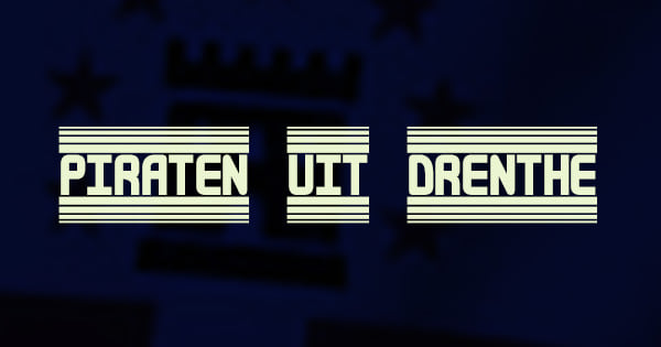 Piraten Uit Drenthe