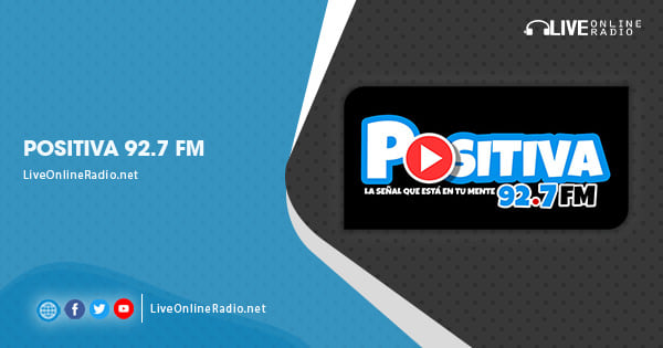 Positiva 92.7 FM | Live Online Radio