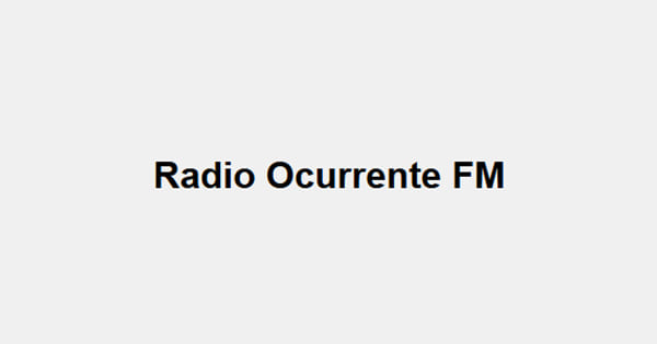 Radio Ocurrente FM