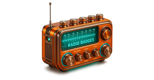 Radio Badges