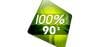 100% Radio - 90s Logo